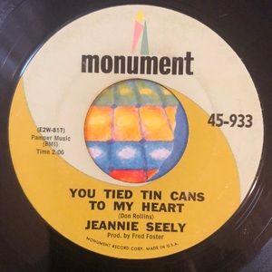 Jeannie Seely Don't Touch Me Vinyl 45 Record '66